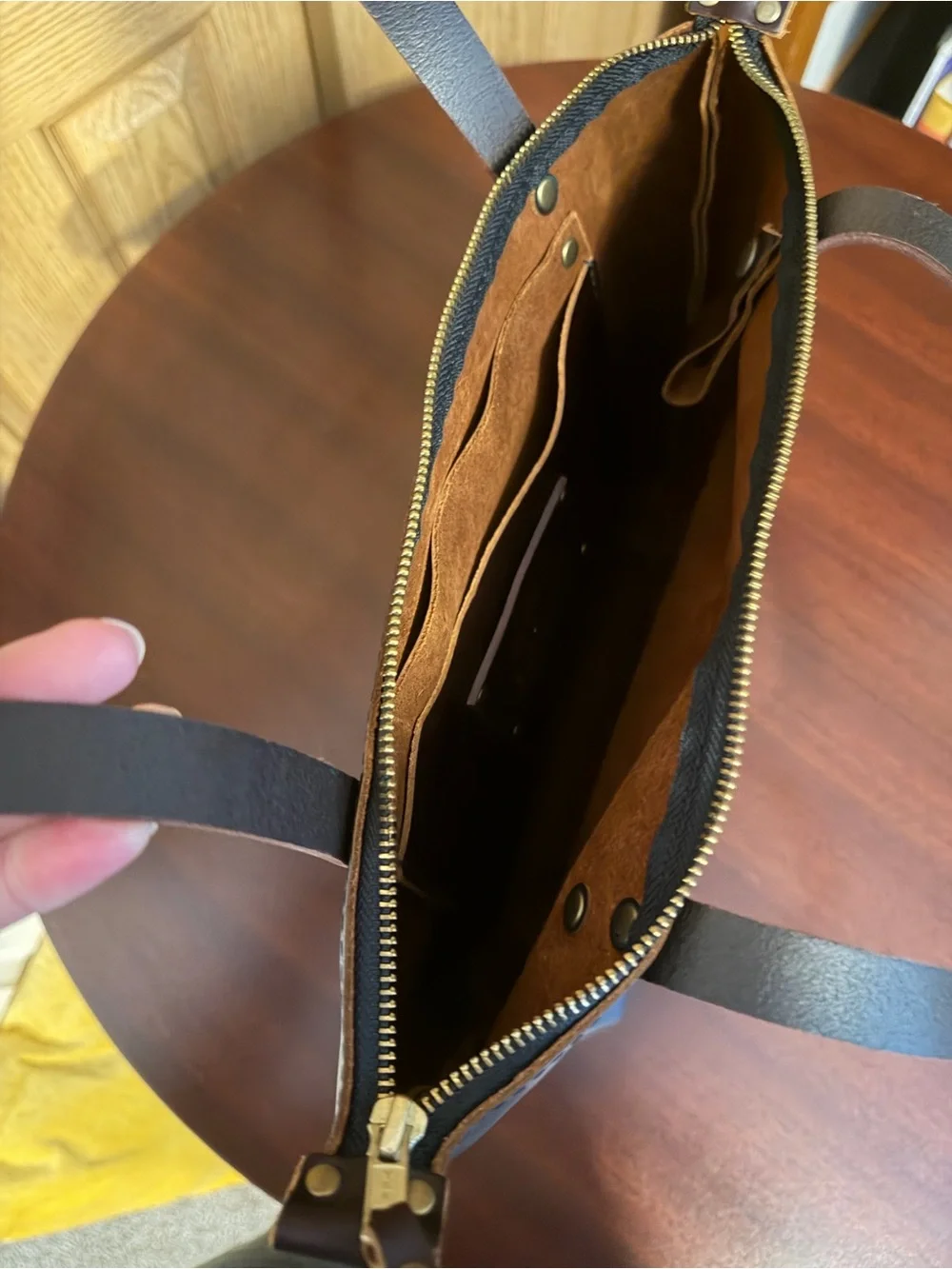 Portland Leather structured leather